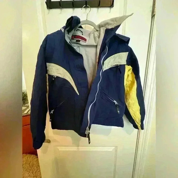 Blue Underground Navy Winter Jacket Womens Size Small - Picture 11 of 11